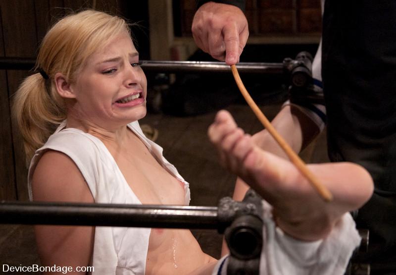 Foot Caning, Ouch! - Spanking Blog