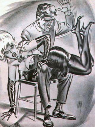ward comic doctor spanking patient