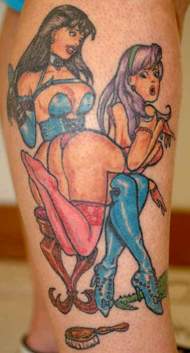 okt spanking tattoo