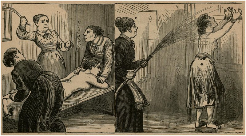 mormon women whip and punishing a younger wife