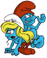 smurfette gets a spanking from papa smurf