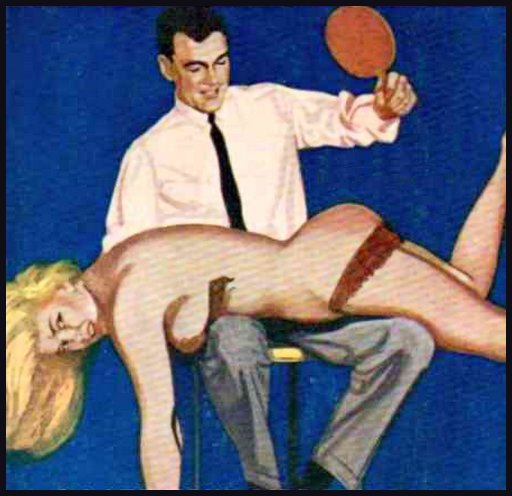 ping pong paddle spanking