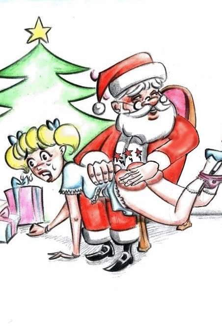 Santa Spanking A Naughty Girl - Spanking Blog