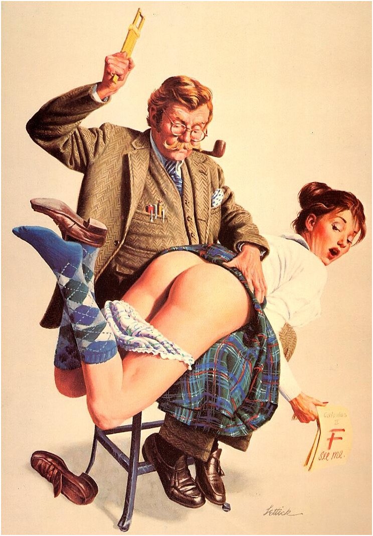art from the national lampoon poster book from the famous 1975 spanking cover