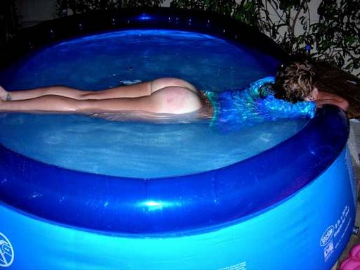 hot bottom cooling in a small pool