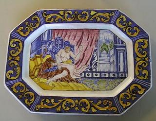 spanking plate china pattern