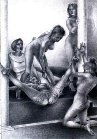 Fem Dom Whipping Artwork - Pussy Whipping Art - Spanking Blog