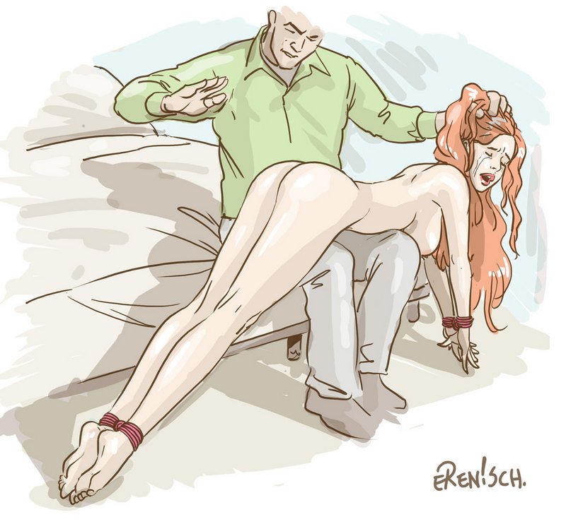 Tied Hand And Foot For OTK Spanking - Spanking Blog