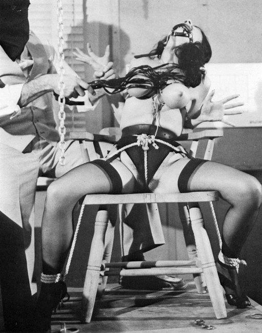 vintage breast whipping