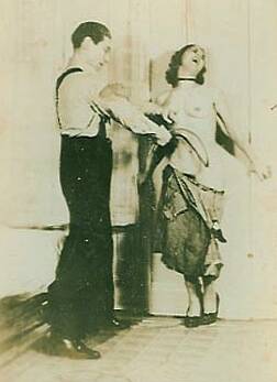 vintage spanking photograph