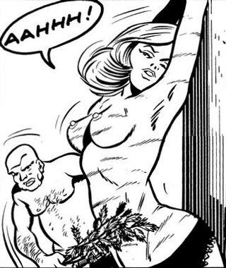nettle whipping comic panel