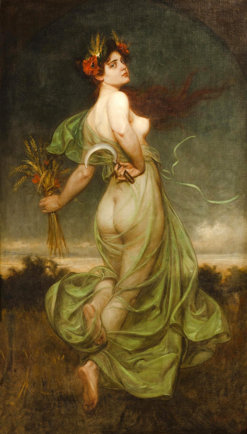 allegory of summer by Franz Bohumil Doubek