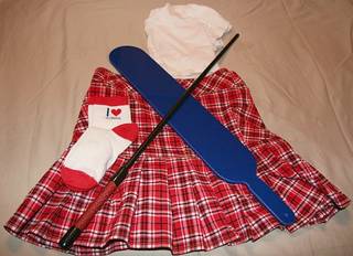 when the woman wants a spanking, she knows how to get one