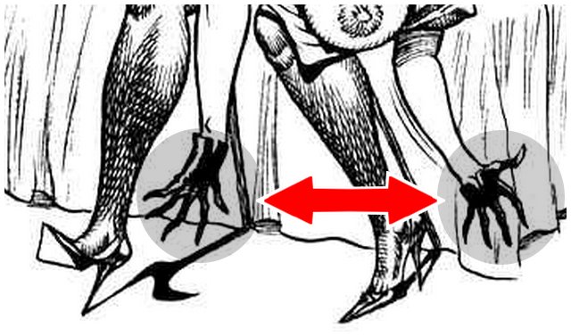 unfortunate hand drawings in bill ward spanking art