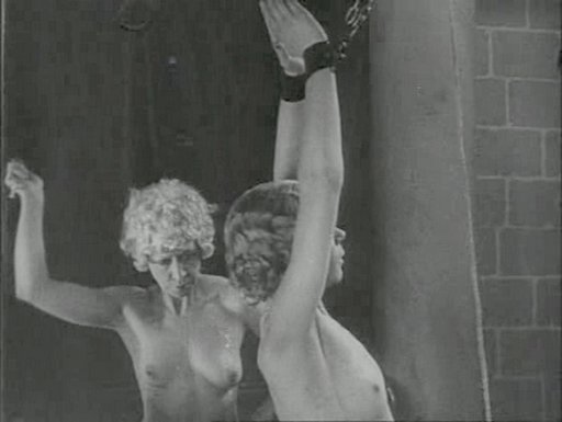 nine black and white vintagge naked asses presented for spanking punishments