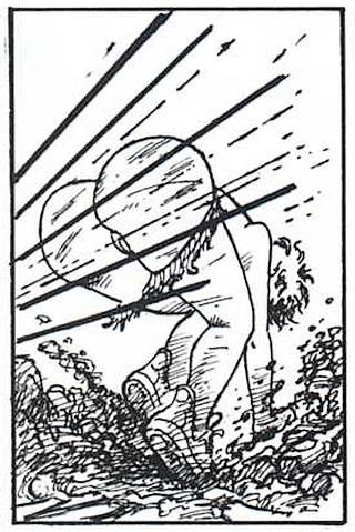 a brisk beating with a cane