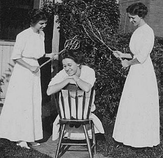 spankings with rug beater