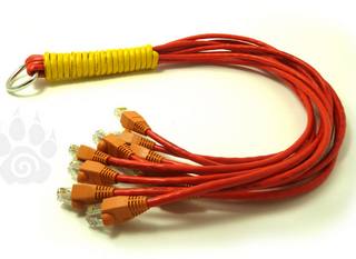 whip made from network cables