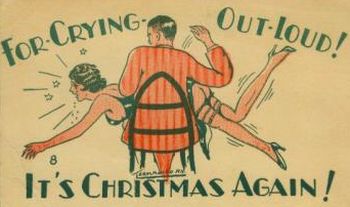 a christmas spanking