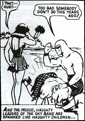 the phantom spanks two girls