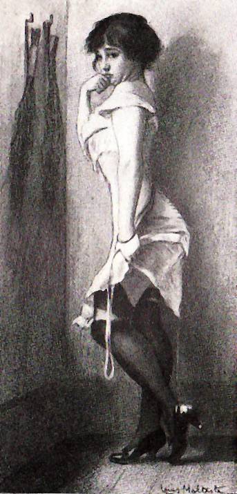 vintage spanking art