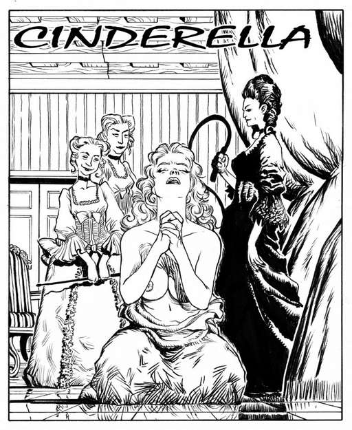 Cinderella gets punished by her evil stepmother and cruel stepsisters