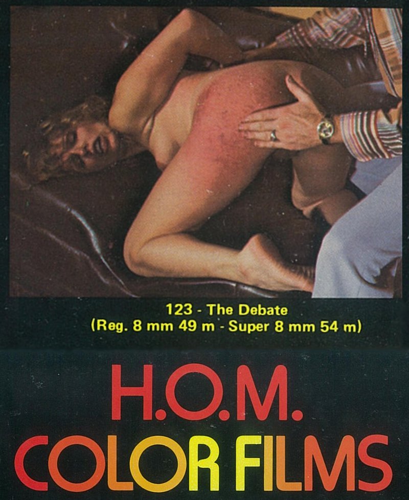 The Debate HOM spanking movie 8mm loop