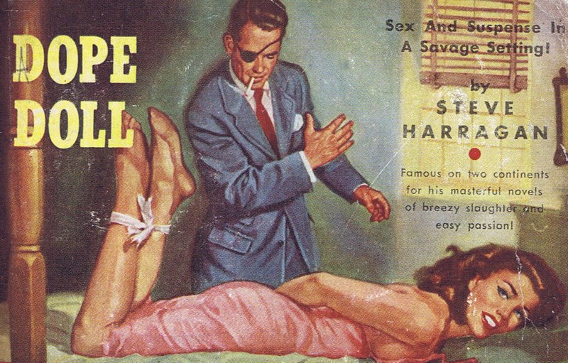 dope doll tied and spanked