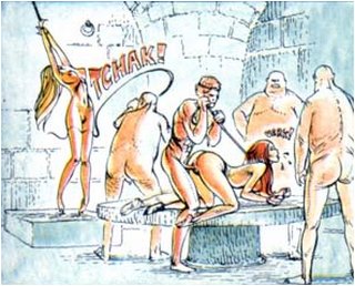 whipping and dungeon sex