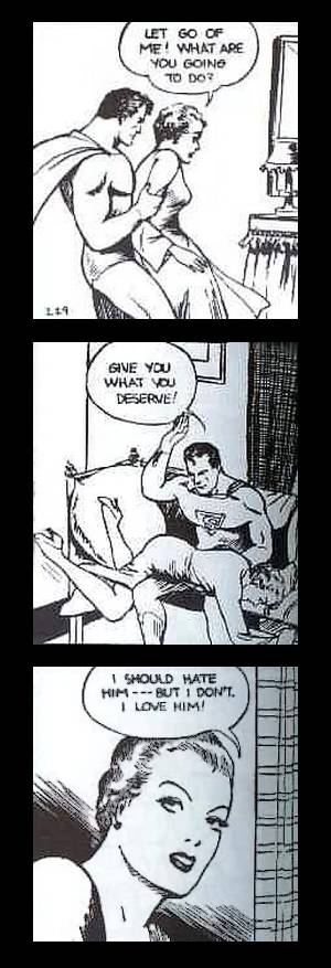 vintage superman spanking