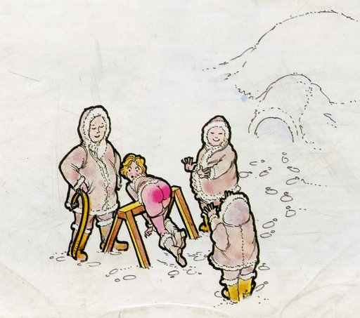 spanking among the arctic peoples