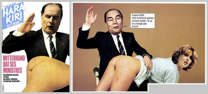 satirical spankings in France