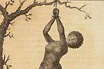 tied and punished slave woman