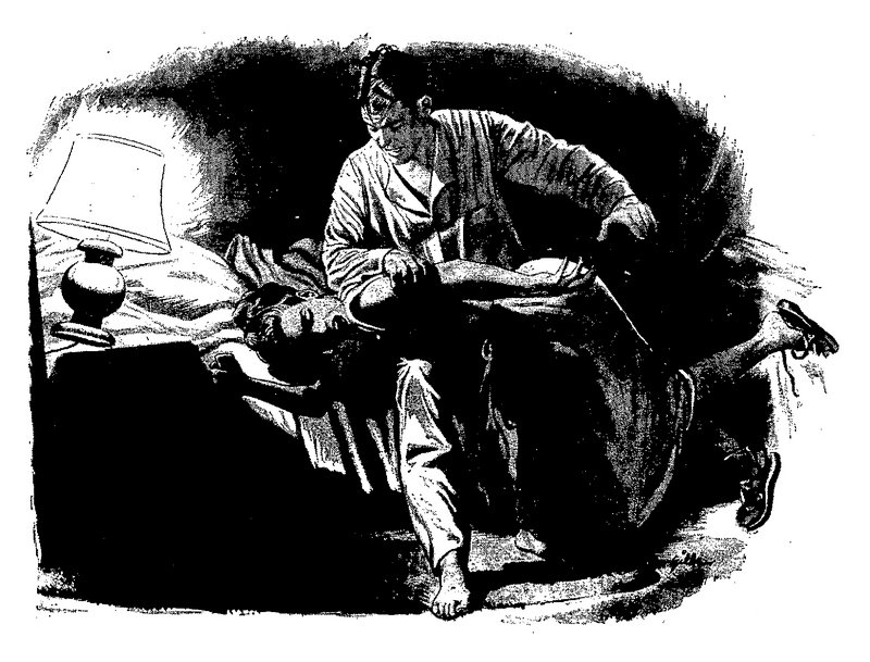 Bill spanking his mischievous wife Marie