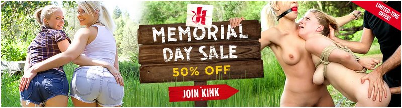 kink.com memorial day sale banner 2024