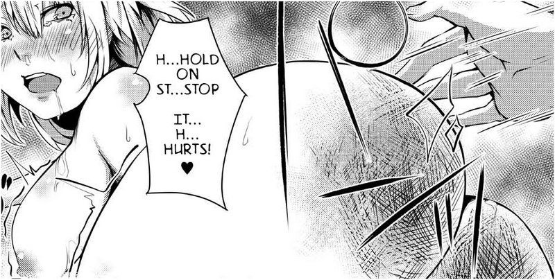 spankings hurt in manga too