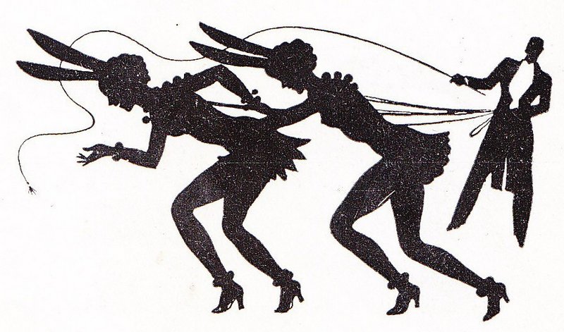 women being driving with a whip like cart horses or pony girls