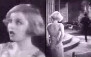 vidcaps from The Naughty Flirt, 1931, showing Alice White