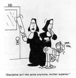 nun spankings