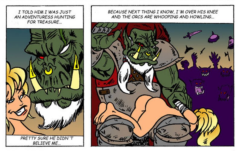 orc spanking