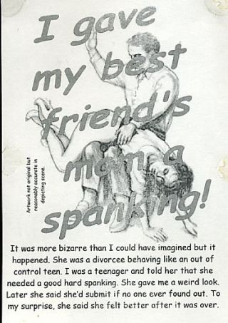 he spanked his friends mom