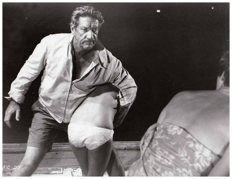 richard boone gives a spanking