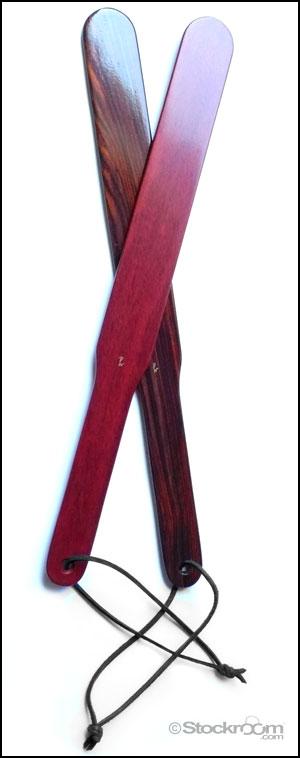 hardwood ruler paddles
