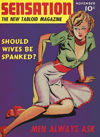 should wives be spanked magazine cover 1939