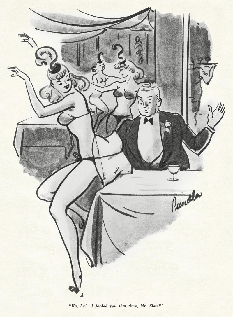 clever showgirl's anti-spanking pillow