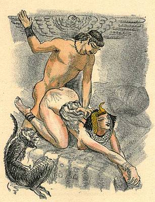spanking cleopatra