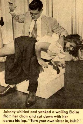 spanking on newsprint