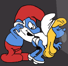 papa smurf spanking smurfette