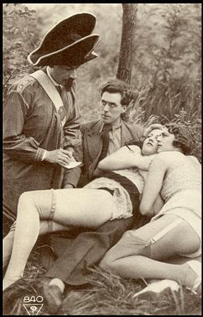 busted for trysting in the public park