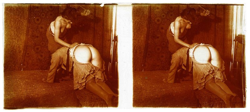 stereoscope spanking